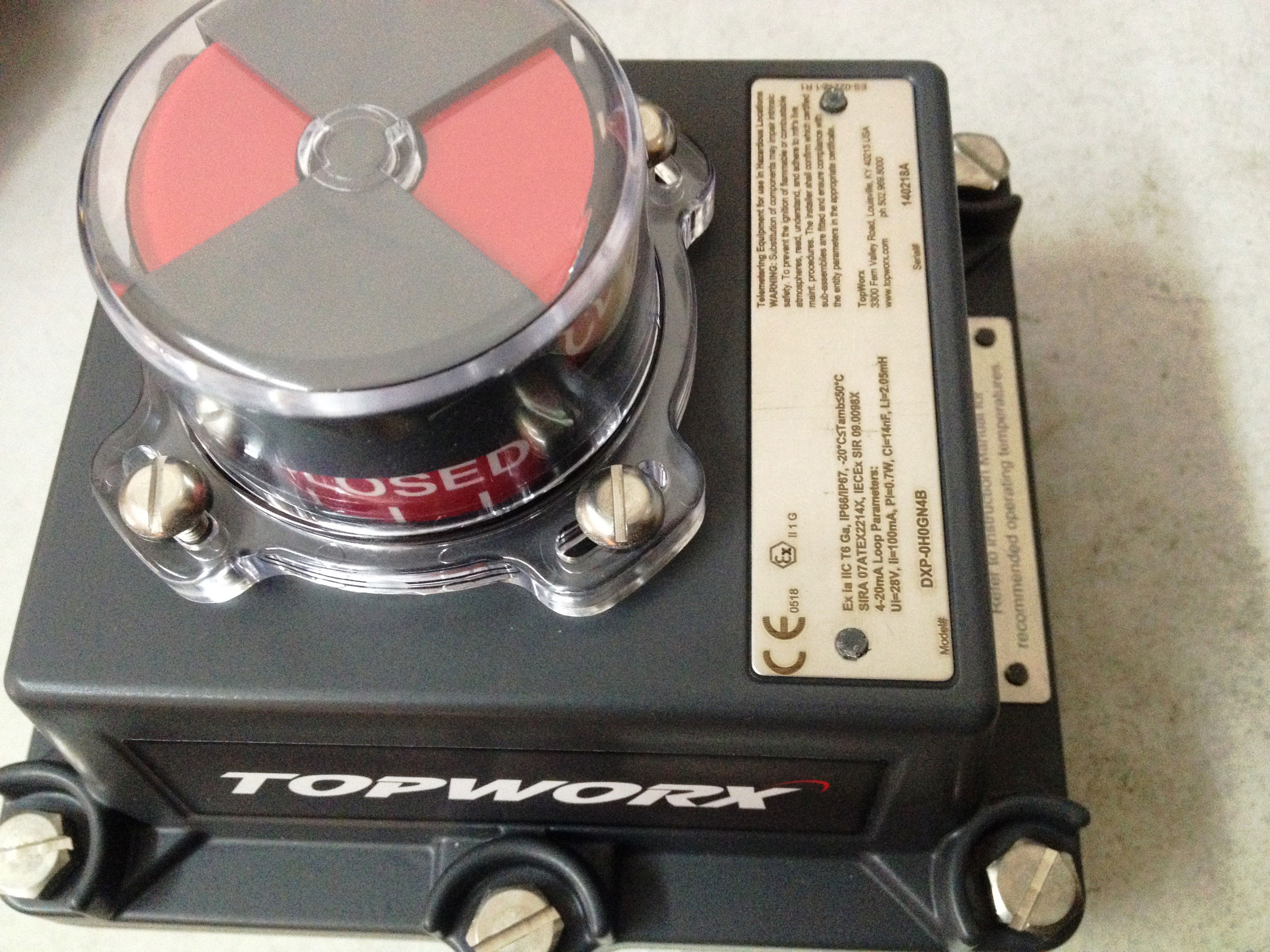 D系列 美国TOPWORX 上海景锡自控设备有限公司官网